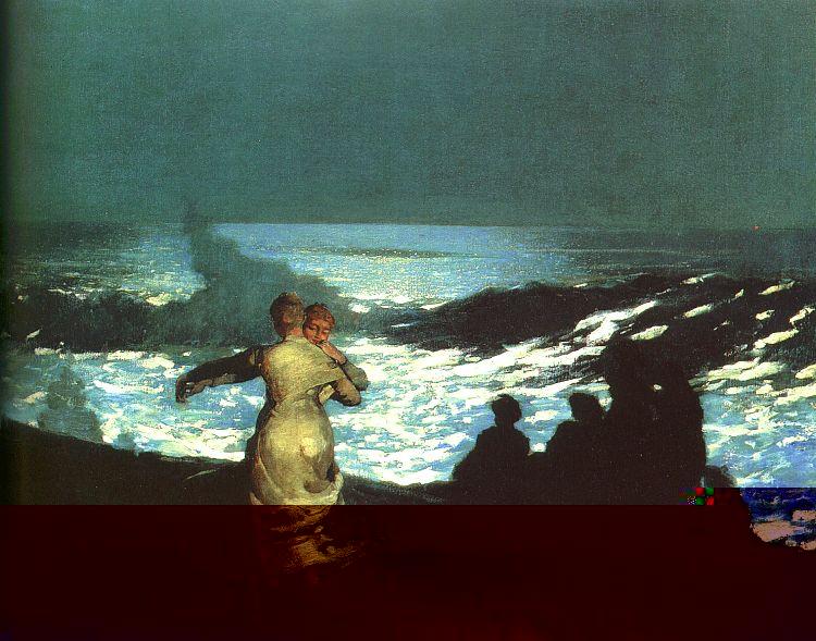 Winslow Homer Summer Night oil painting picture